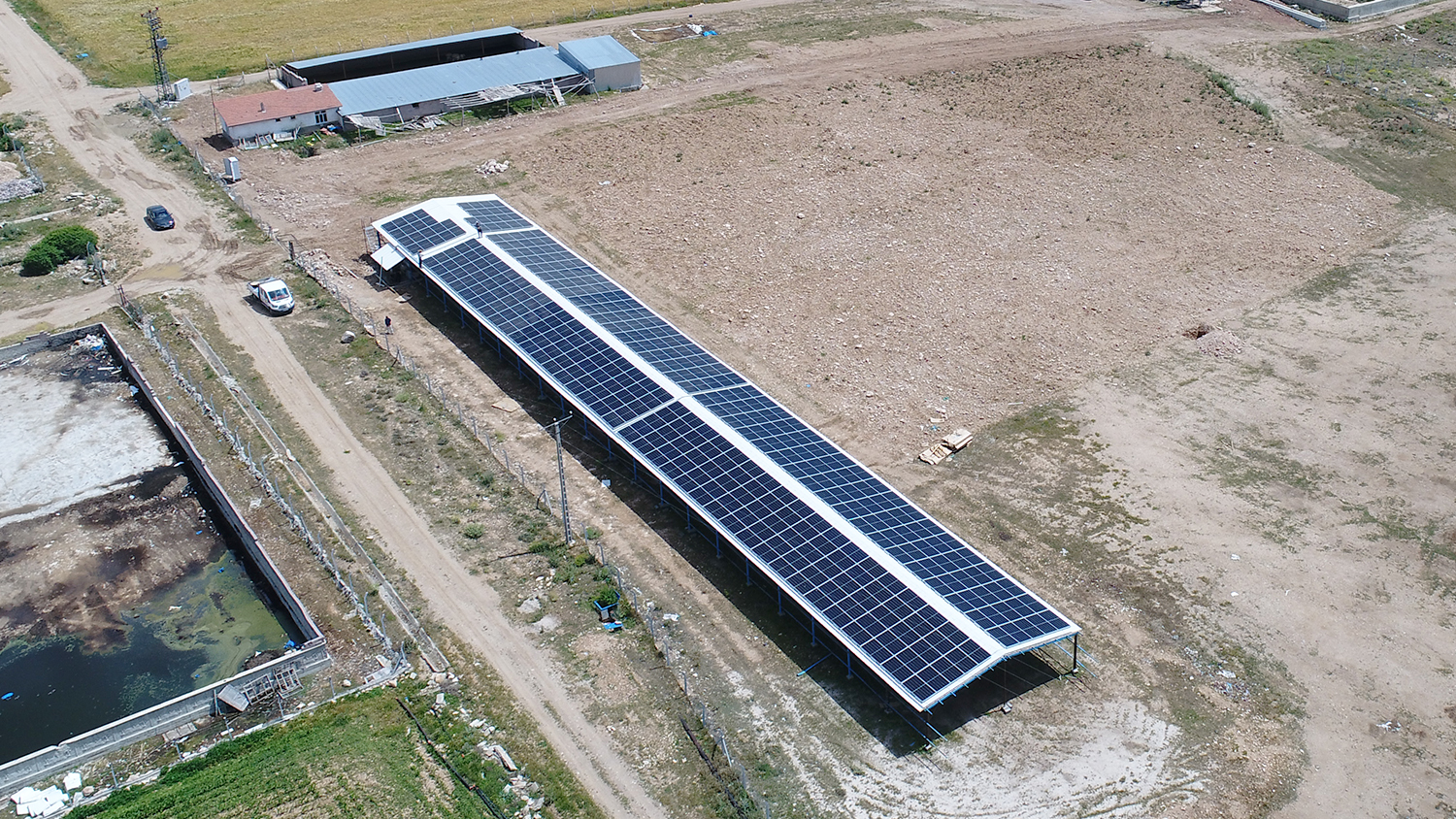 KONYA - ÇETİNKAYA TAVUKÇULUK 524 kWp 2022 Ek Yatırım Çatı Üzeri Güneş Santrali-4