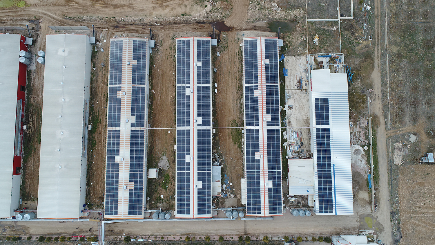 KONYA - ÇETİNKAYA TAVUKÇULUK 574 kWp - Çatı Üzeri Güneş Santrali-3