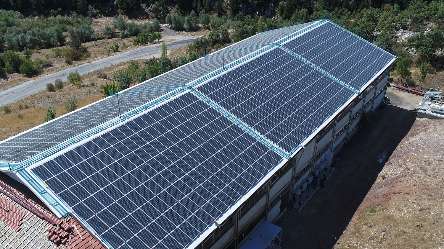 Konya - Beyşehir - Çelik Silah Sanayi 270 kWp Çatı Üzeri Güneş Santrali