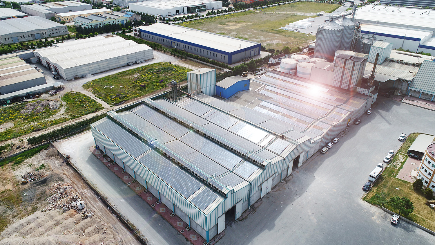 KONYA - GİTAŞ A.Ş. AYDOĞANLAR GROUP - 735 kWp - Çatı Üzeri Güneş Santrali