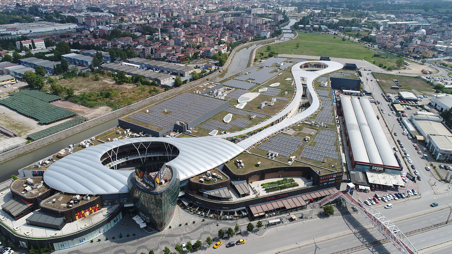 KOCAELİ - 41 BURDA AVM - 1.937 kWp Çatı Üzeri Güneş Santrali