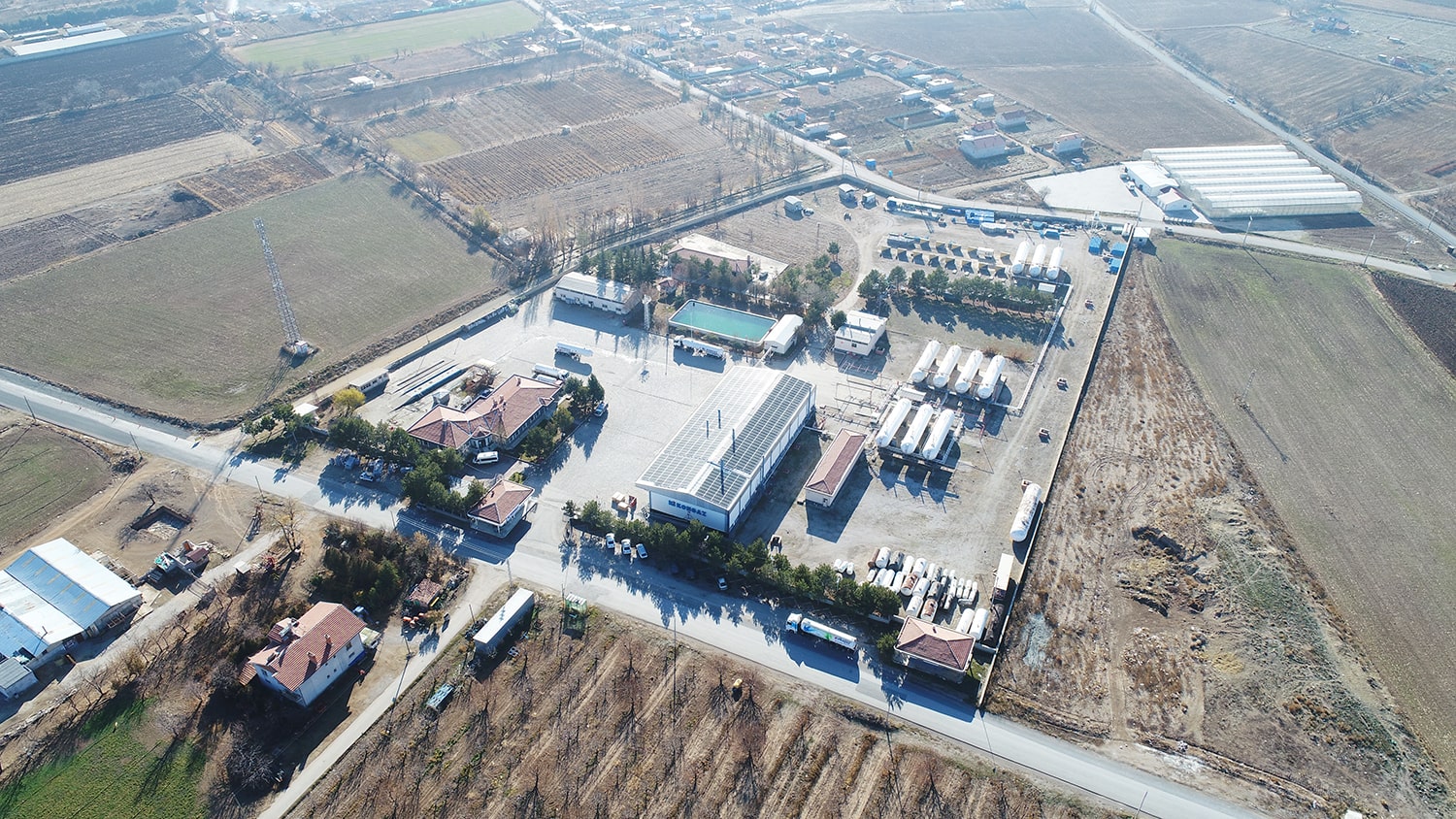 KONYA - KONGAZ A.Ş. 200 kWp - Çatı Üzeri Güneş Santrali