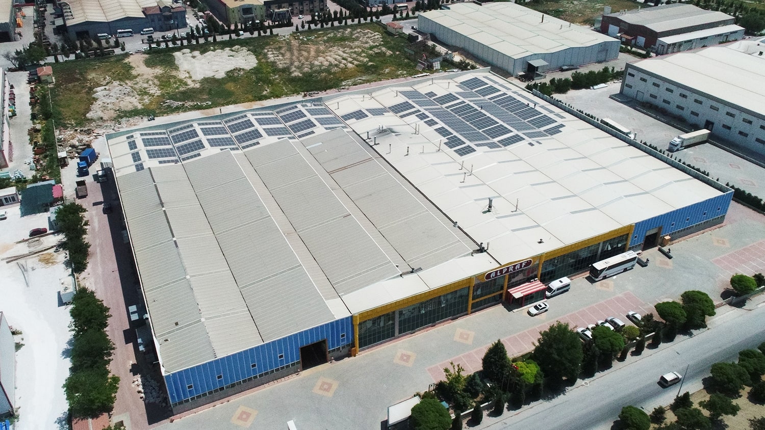 KONYA - ALP RAF 492 kWp Çatı Üzeri Güneş Santrali