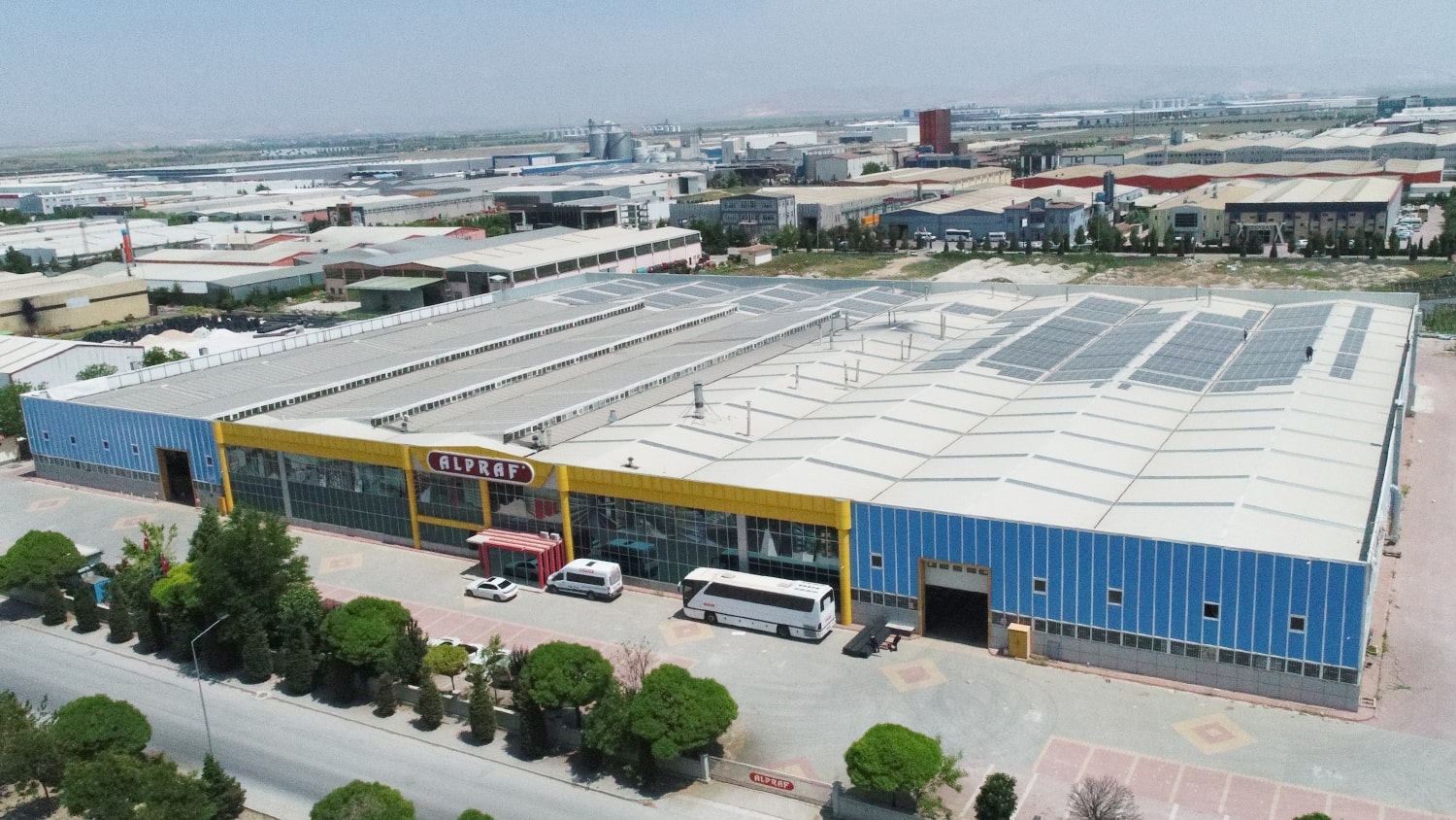 KONYA - ALP RAF 492 kWp Çatı Üzeri Güneş Santrali