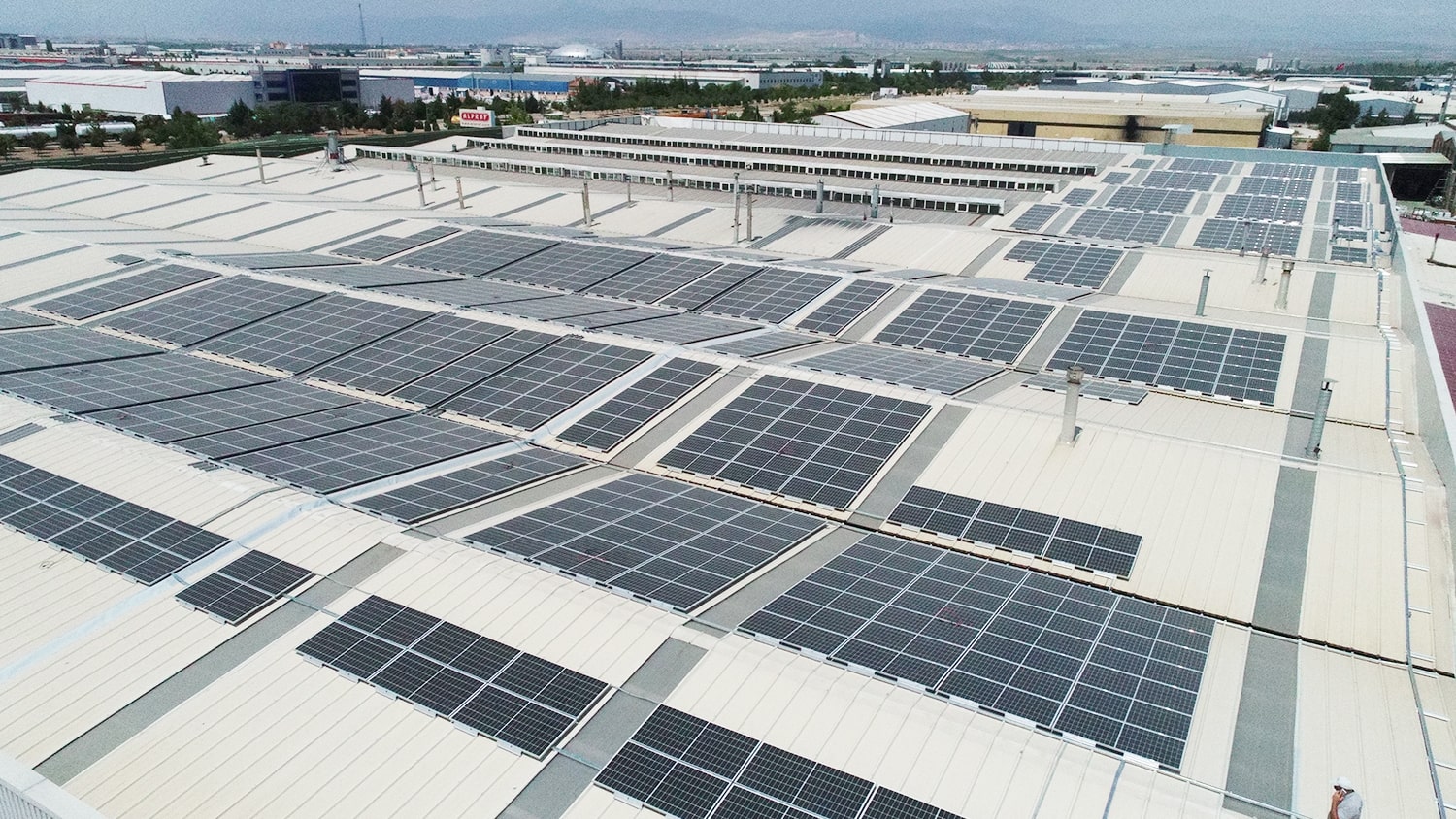 KONYA - ALP RAF 492 kWp Çatı Üzeri Güneş Santrali