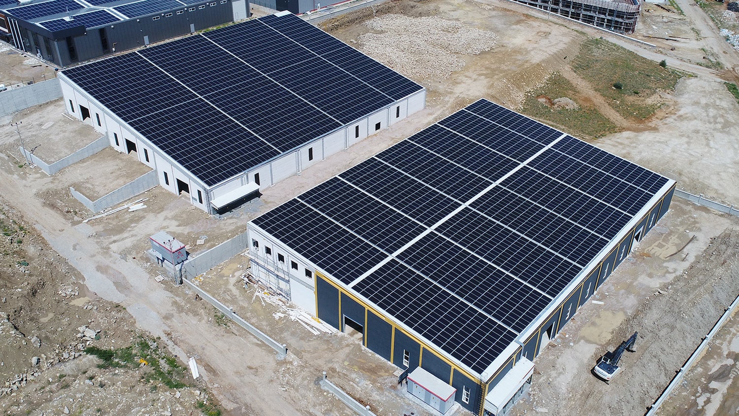 KONYA - BEYŞEHİR - MN Mimarlık - Zeska Dental 1.254 kWp Çatı Üzeri Güneş Santrali
