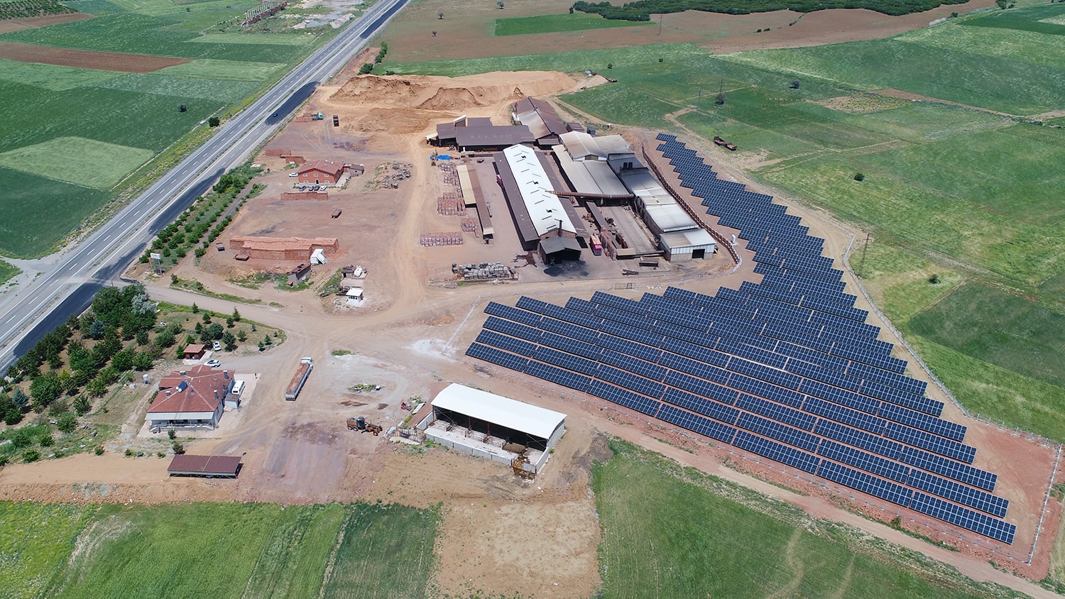 KONYA - BAYKARA TUĞLA GÜNEŞ ENERJİSİ SANTRALİ PROJESİ 1.312 kWp