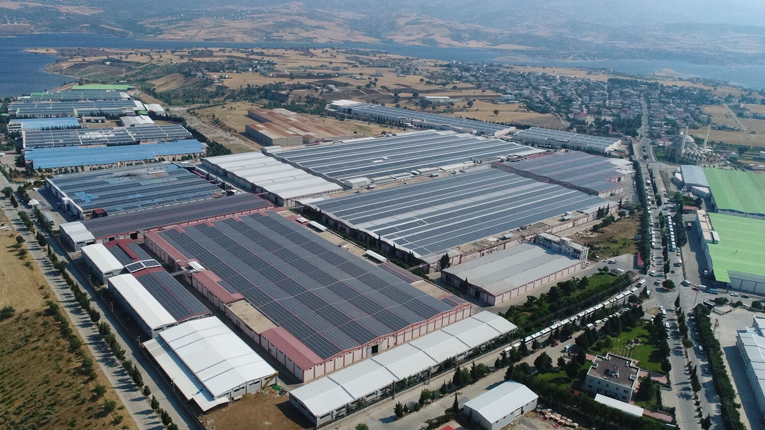 KAHRAMANMARAŞ- MEM TEKSTİL 24.500 kWp Çatı Üzeri Güneş Santrali