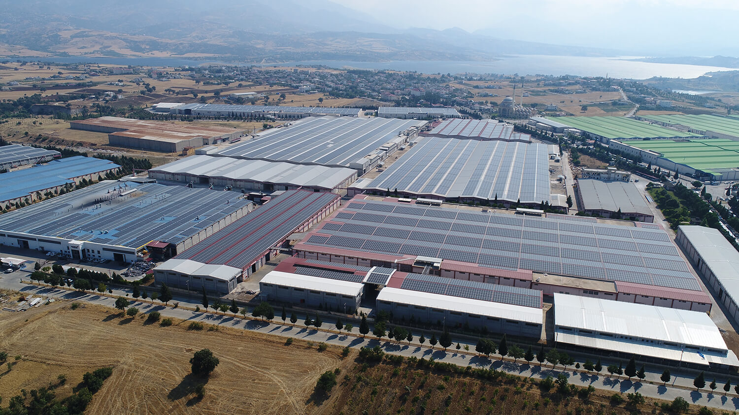 KAHRAMANMARAŞ- MEM TEKSTİL 24.500 kWp Çatı Üzeri Güneş Santrali
