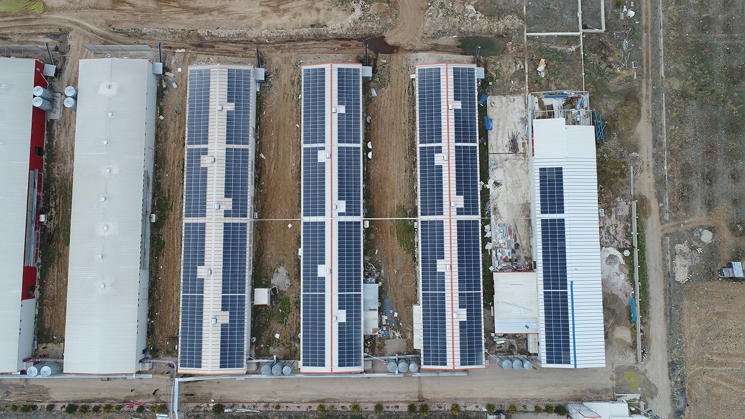 KONYA - ÇETİNKAYA TAVUKÇULUK 574 kWp - Çatı Üzeri Güneş Santrali