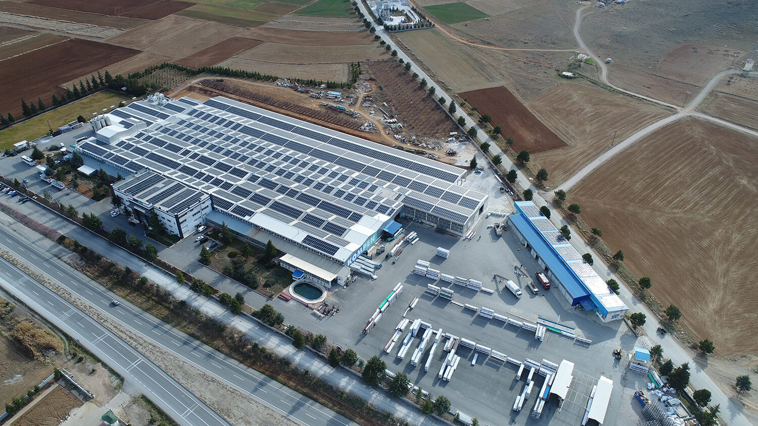 KONYA - KOMPEN A.Ş. 3.847 kWp Çatı Üzeri Güneş Santrali