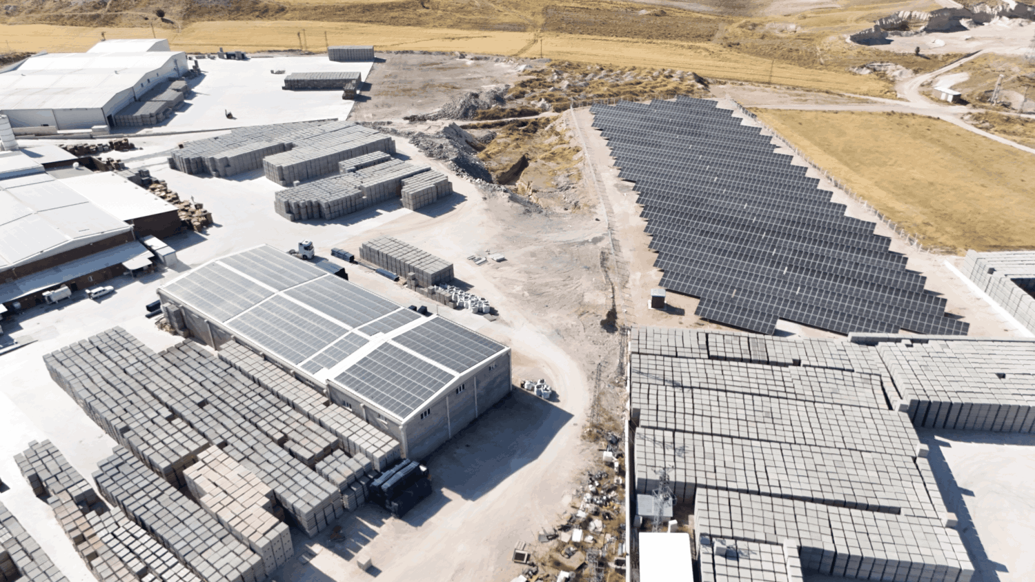 NEVŞEHİR - İGB BİMS LTD. ŞTİ. GES Projesi 1707.18 kWp Çatı Üzeri, Arazi Güneş Santrali