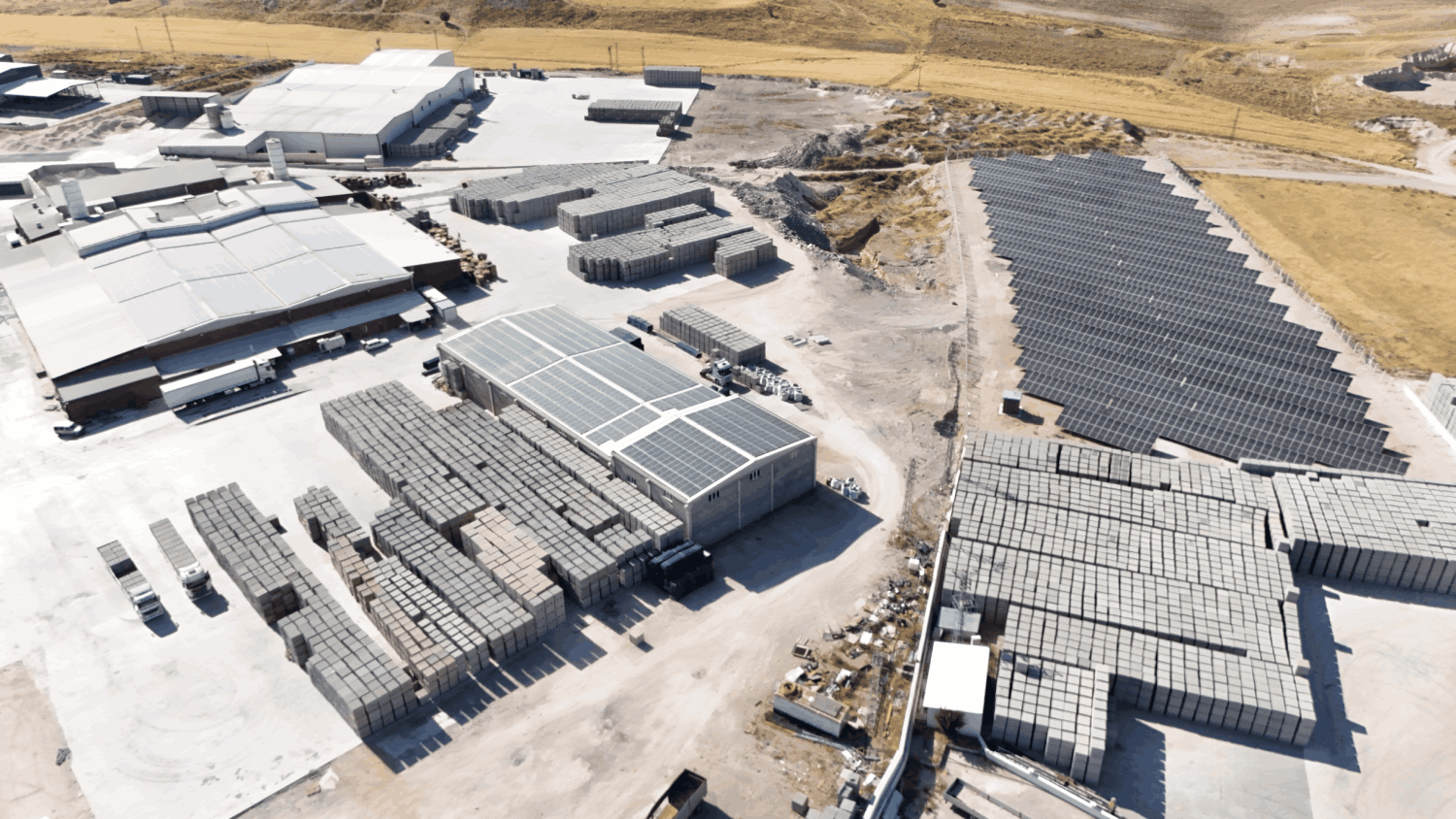 NEVŞEHİR - İGB BİMS LTD. ŞTİ. GES Projesi 1707.18 kWp Çatı Üzeri, Arazi Güneş Santrali