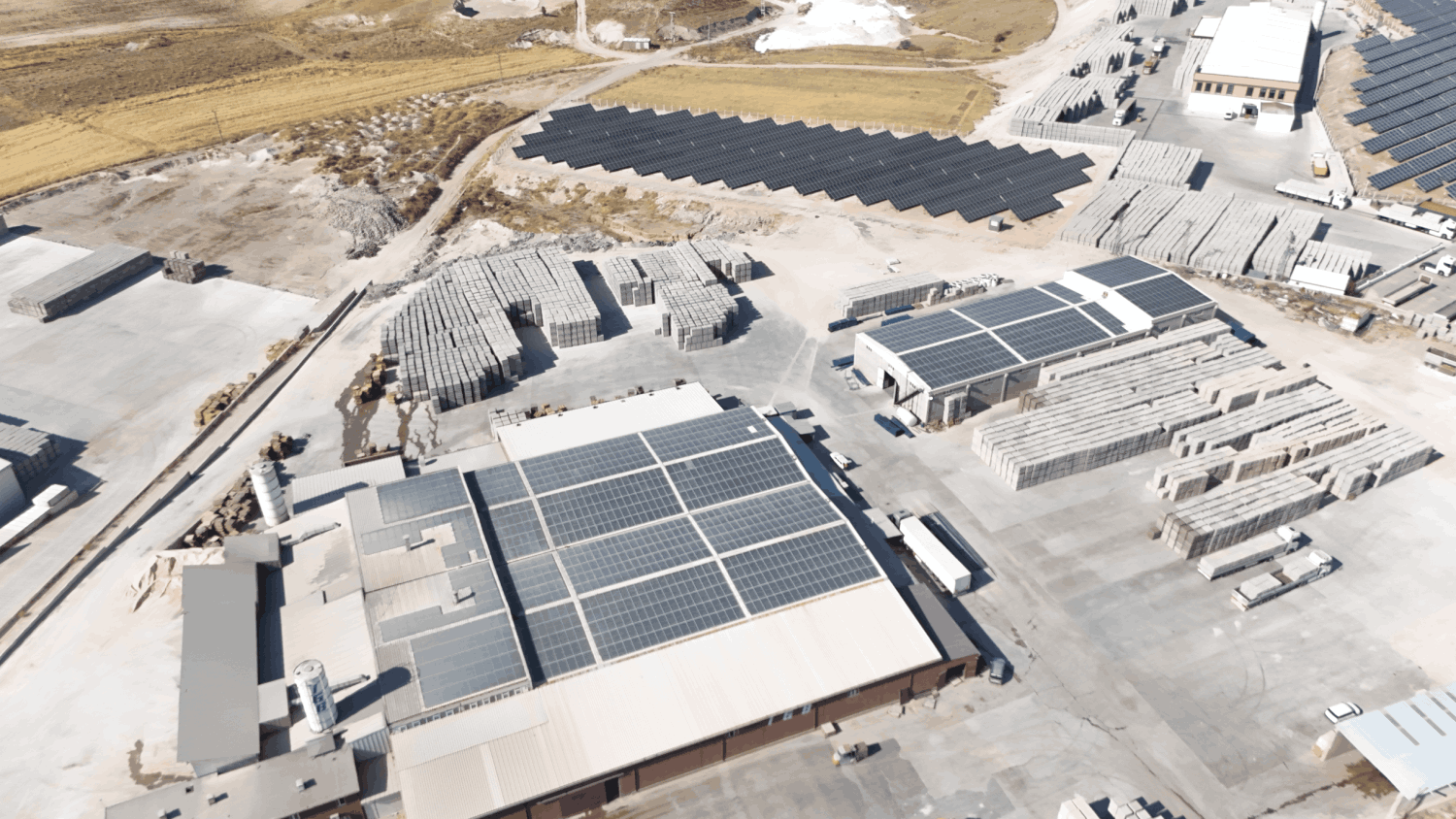 NEVŞEHİR - İGB BİMS LTD. ŞTİ. GES Projesi 1707.18 kWp Çatı Üzeri, Arazi Güneş Santrali