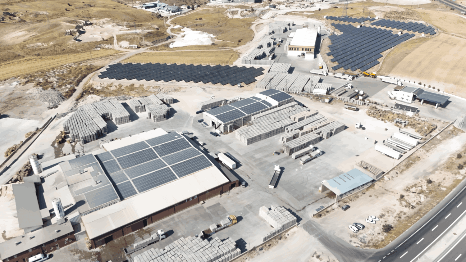 NEVŞEHİR - İGB BİMS LTD. ŞTİ. GES Projesi 1707.18 kWp Çatı Üzeri, Arazi Güneş Santrali
