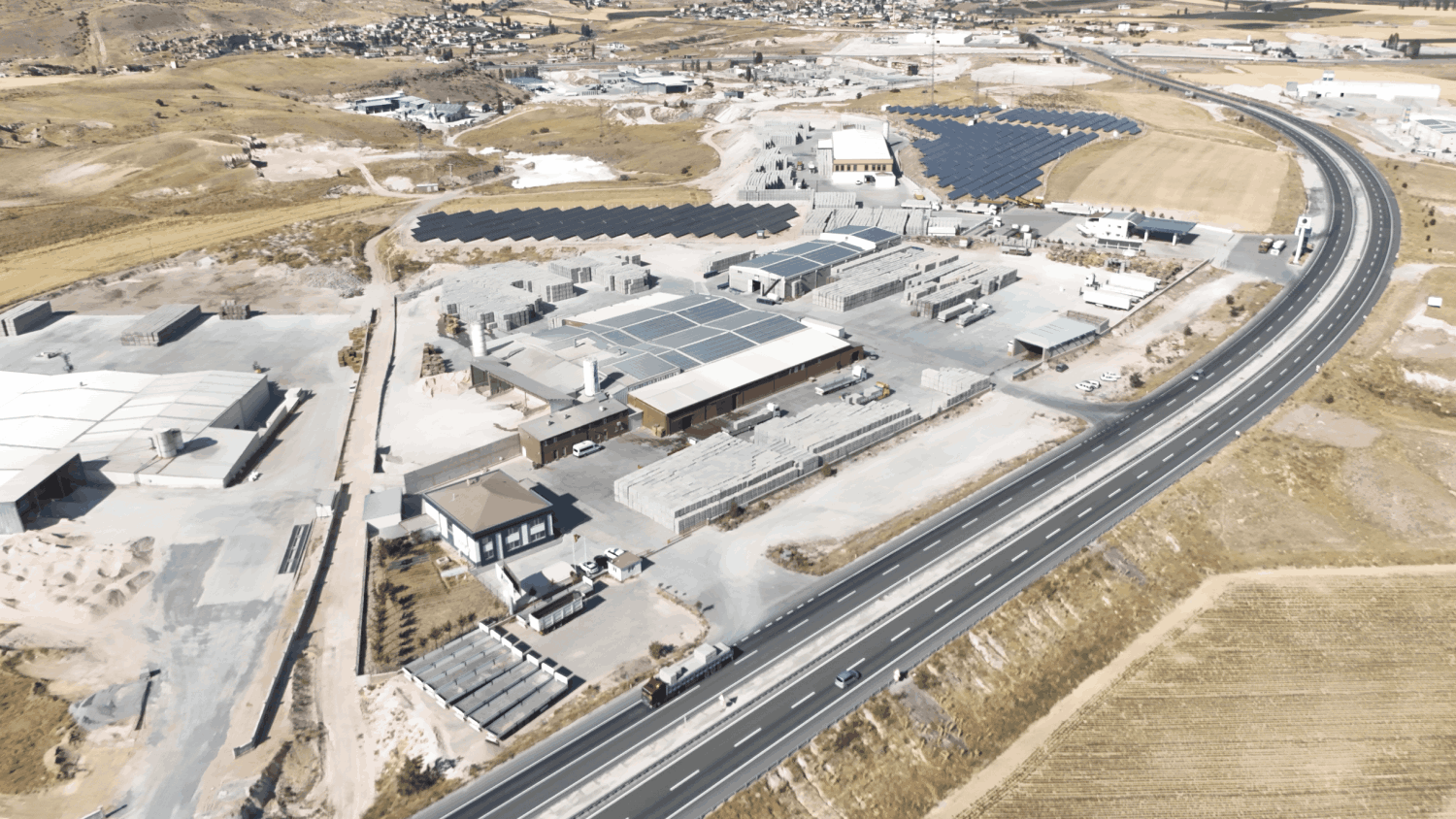 NEVŞEHİR - İGB BİMS LTD. ŞTİ. GES Projesi 1707.18 kWp Çatı Üzeri, Arazi Güneş Santrali