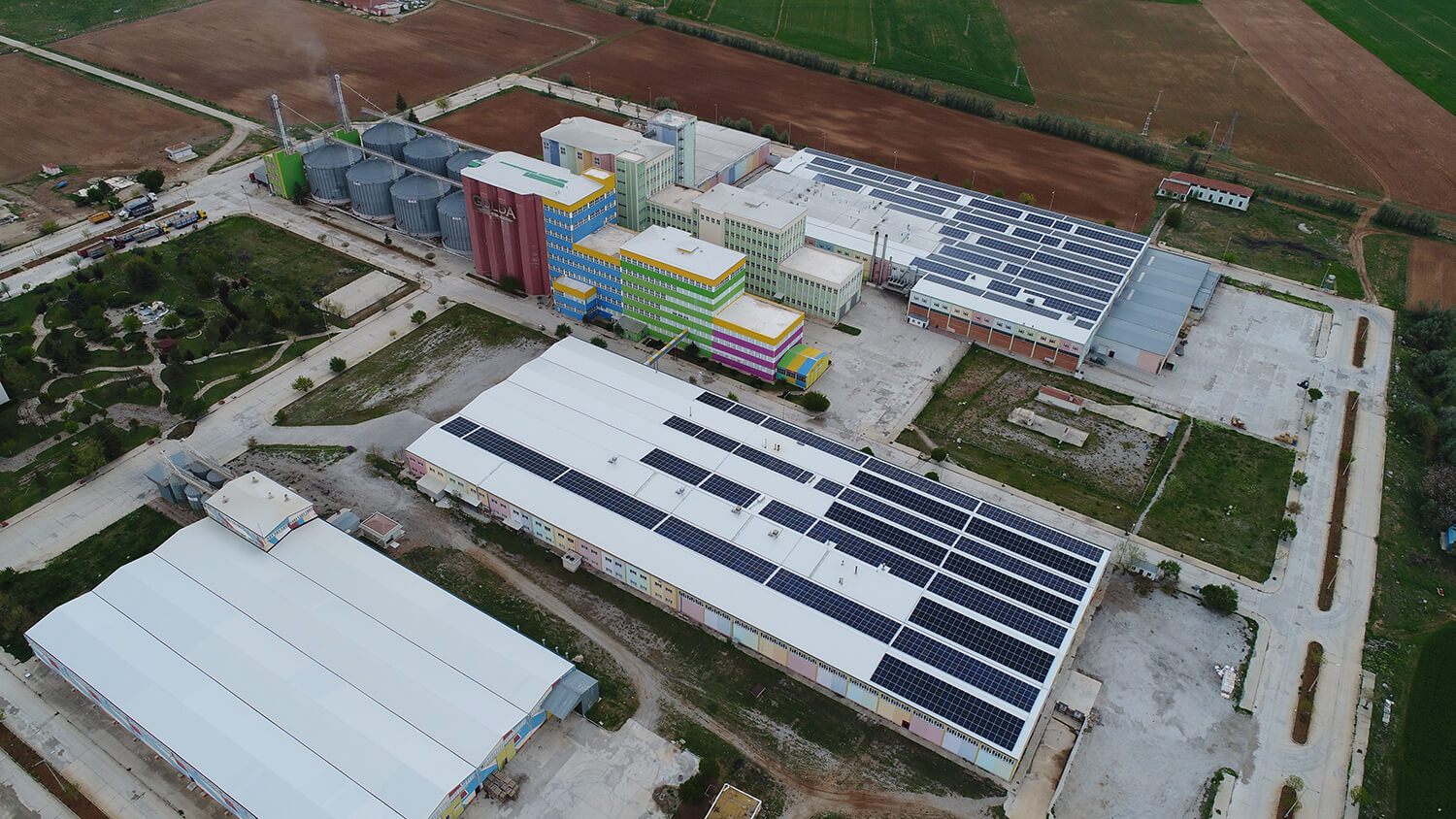 KARAMAN - GOLDA GIDA 2.205 kWp Çatı Üzeri Güneş Santrali