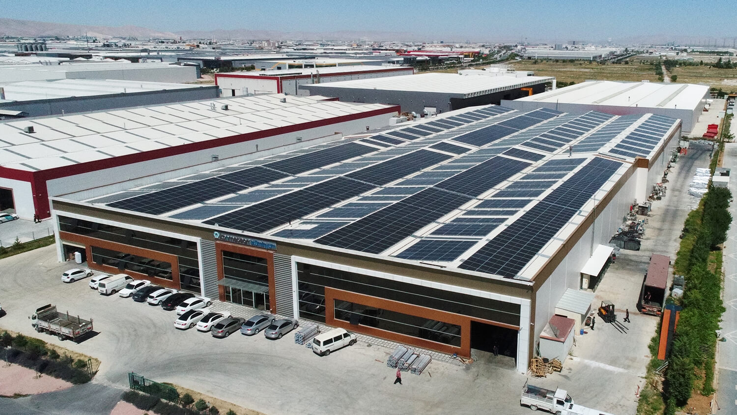 KONYA - KONMETSAN ALÜMİNYUM 1.537 kWp Çatı Üzeri Güneş Santrali