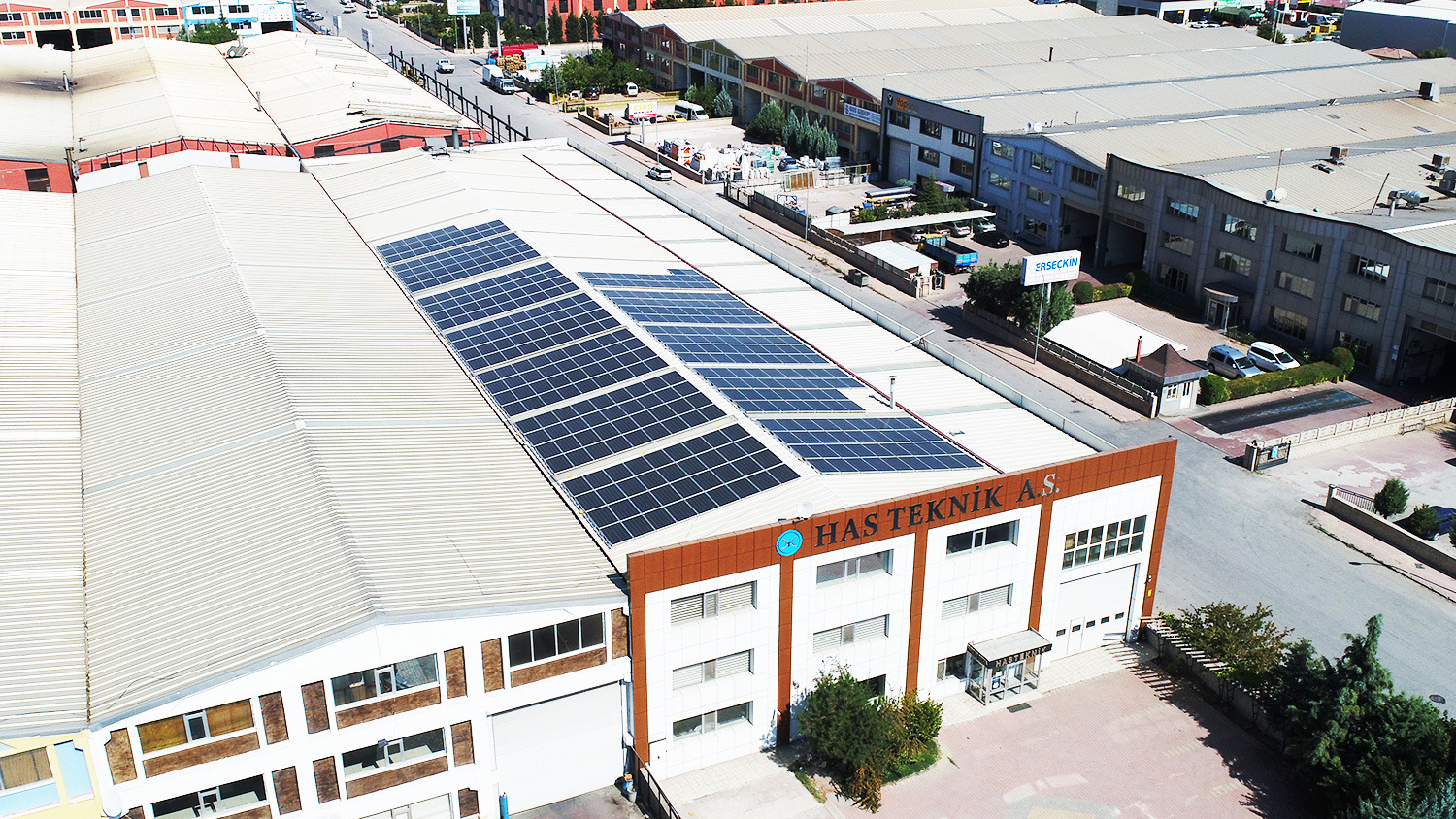KONYA - HASTEKNİK A.Ş. 132 kWp - Çatı Üzeri Güneş Santrali