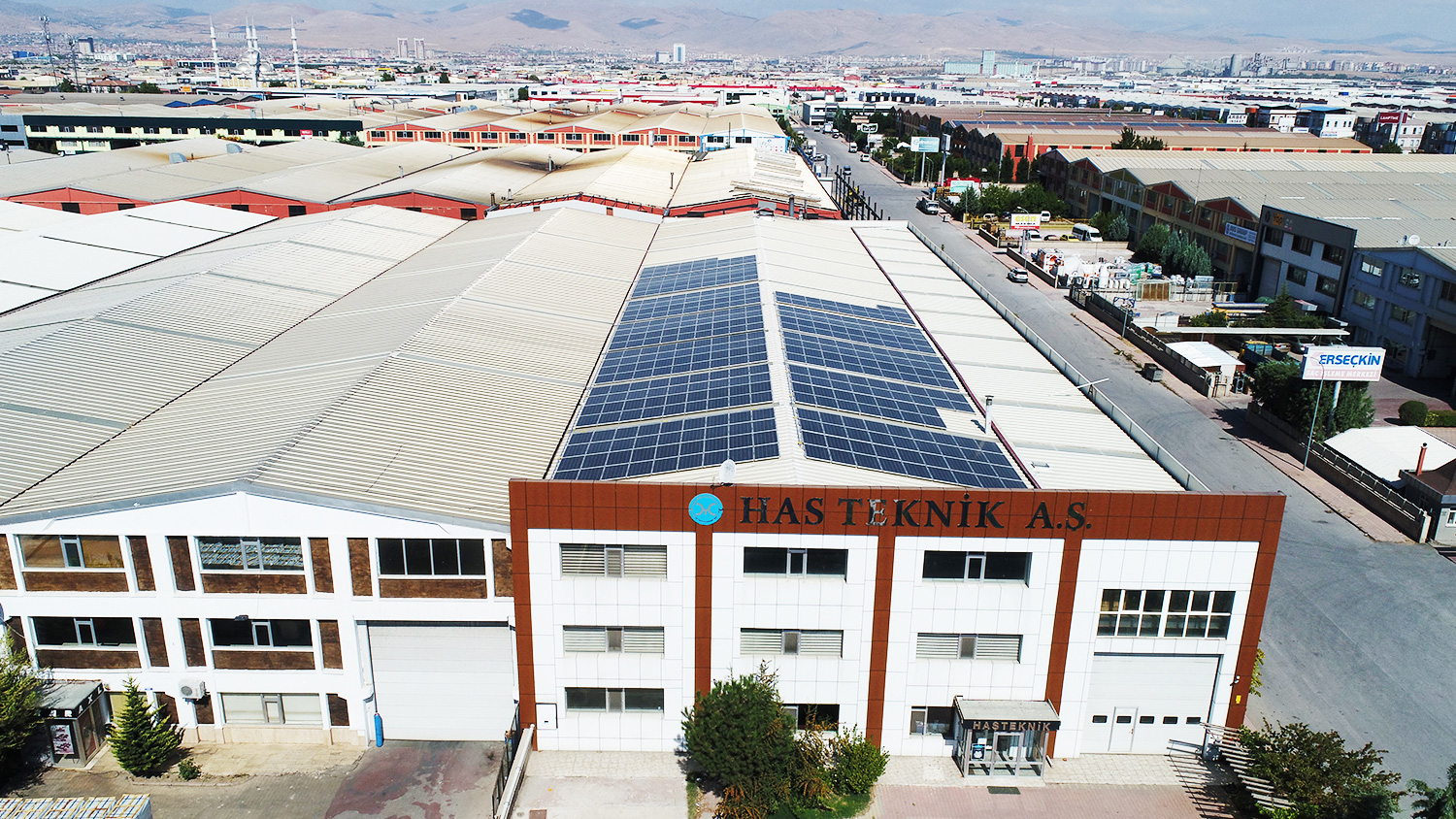 KONYA - HASTEKNİK A.Ş. 132 kWp - Çatı Üzeri Güneş Santrali