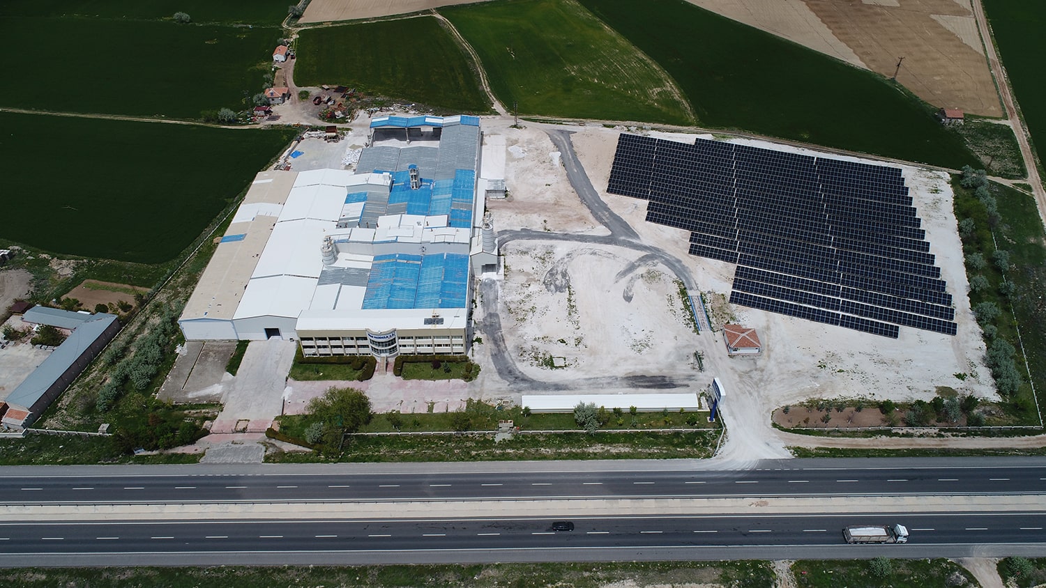 AKSARAY - HİSAR MADENCİLİK 1.134 kWp Arazi Üzeri Güneş Santrali