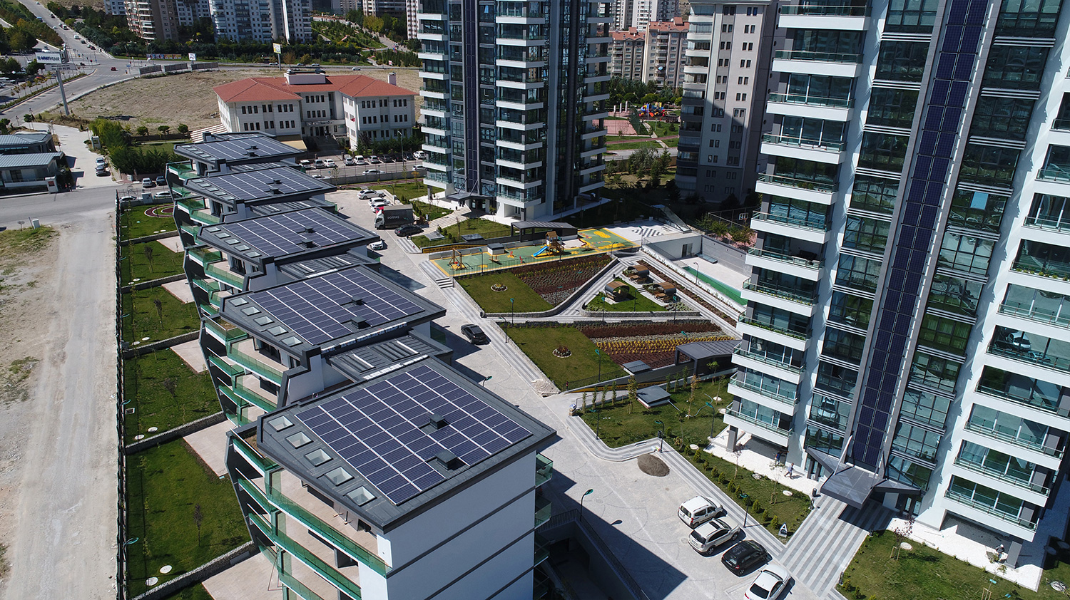 ANKARA - ÜMİTKÖY KONUT ÜZERİ GÜNEŞ SANTRALİ PROJESİ 160 kWp