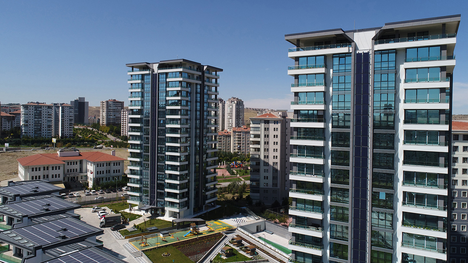 ANKARA - ÜMİTKÖY KONUT ÜZERİ GÜNEŞ SANTRALİ PROJESİ 160 kWp