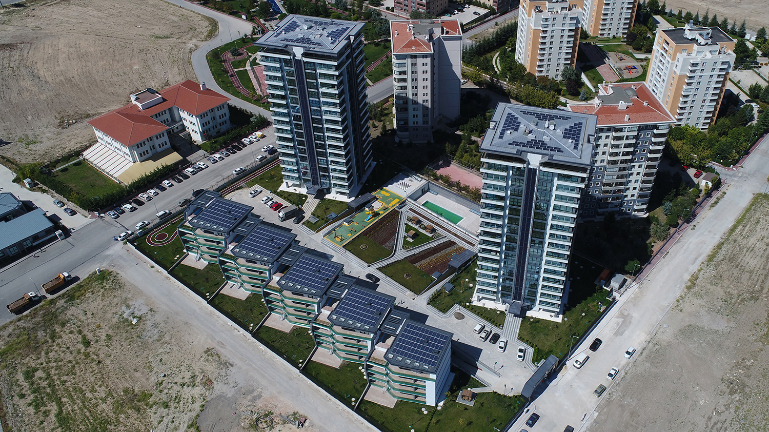 ANKARA - ÜMİTKÖY KONUT ÜZERİ GÜNEŞ SANTRALİ PROJESİ 160 kWp