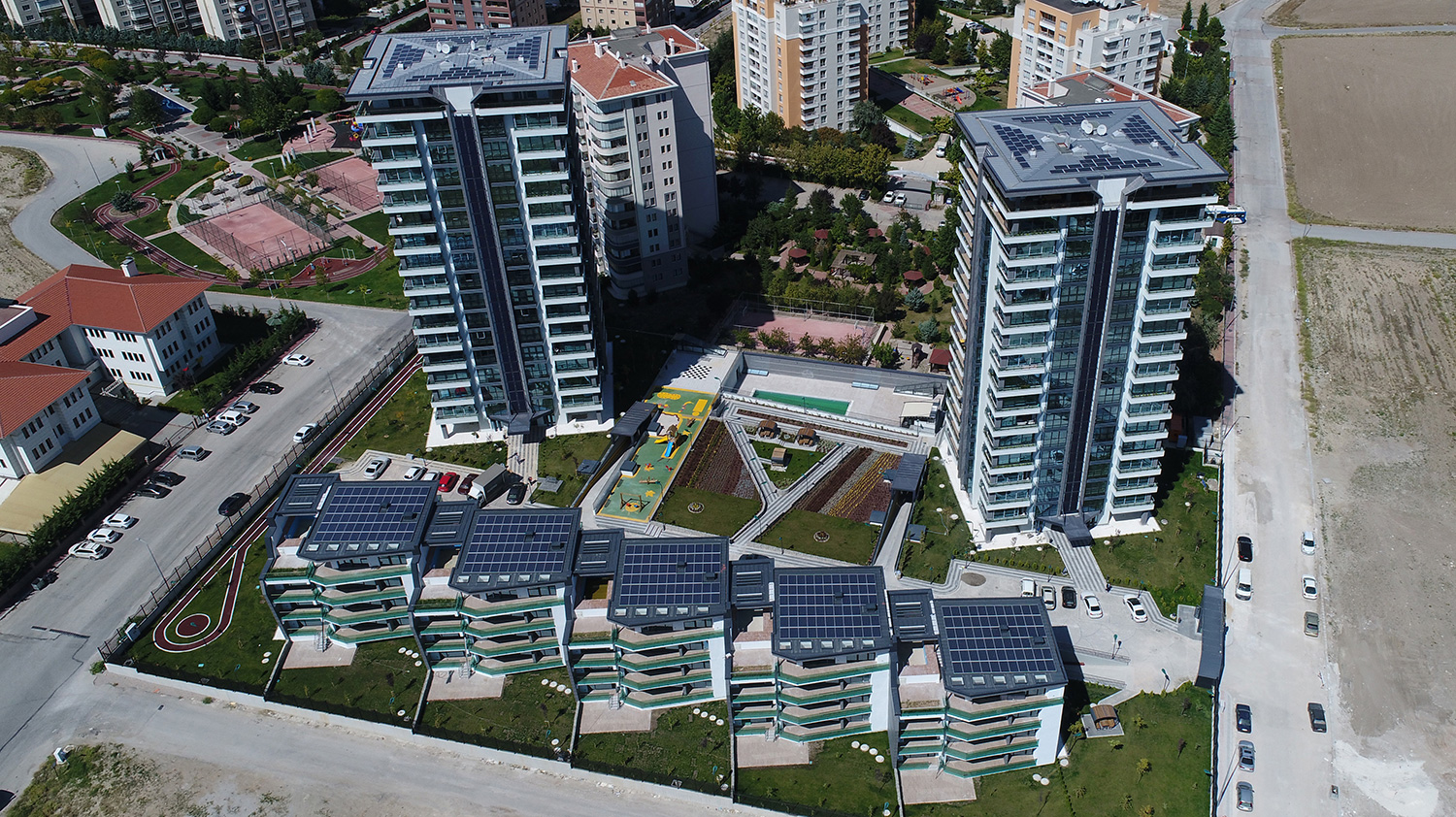 ANKARA - ÜMİTKÖY KONUT ÜZERİ GÜNEŞ SANTRALİ PROJESİ 160 kWp
