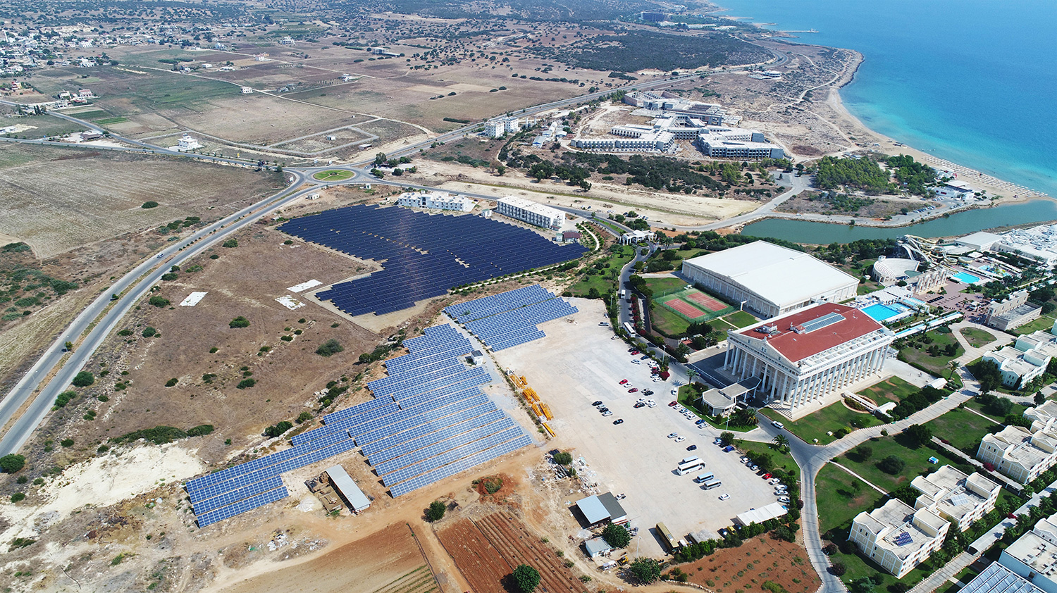 K.K.T.C. KAYA ARTEMİS HOTEL - GÜNEŞ ENERJİSİ SANTRALİ PROJESİ - 3 MWp