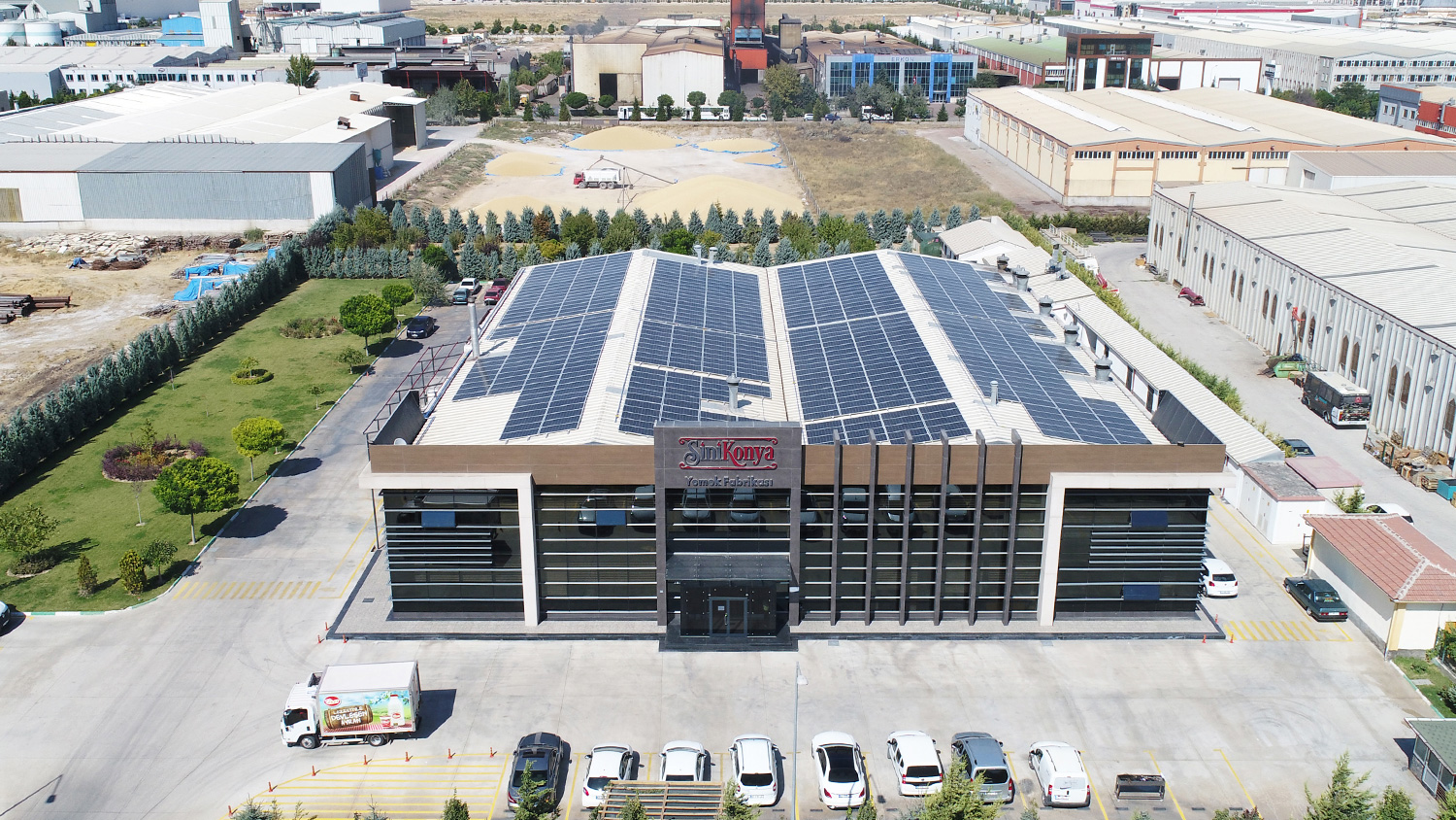 KONYA - SİNİKONYA GIDA A.Ş. - 235 kWp - Çatı Üzeri Güneş Santrali