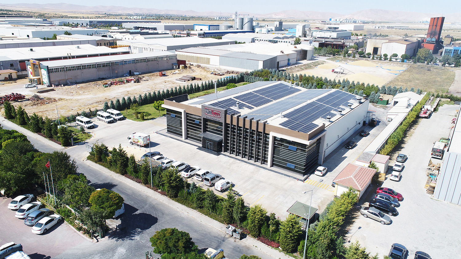 KONYA - SİNİKONYA GIDA A.Ş. - 235 kWp - Çatı Üzeri Güneş Santrali