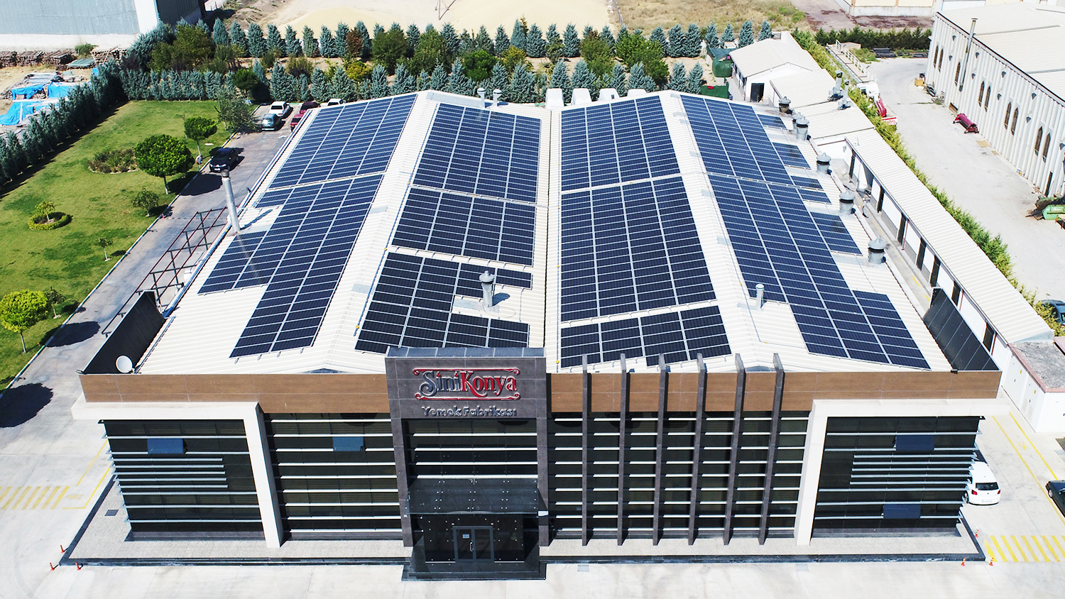 KONYA - SİNİKONYA GIDA A.Ş. - 235 kWp - Çatı Üzeri Güneş Santrali