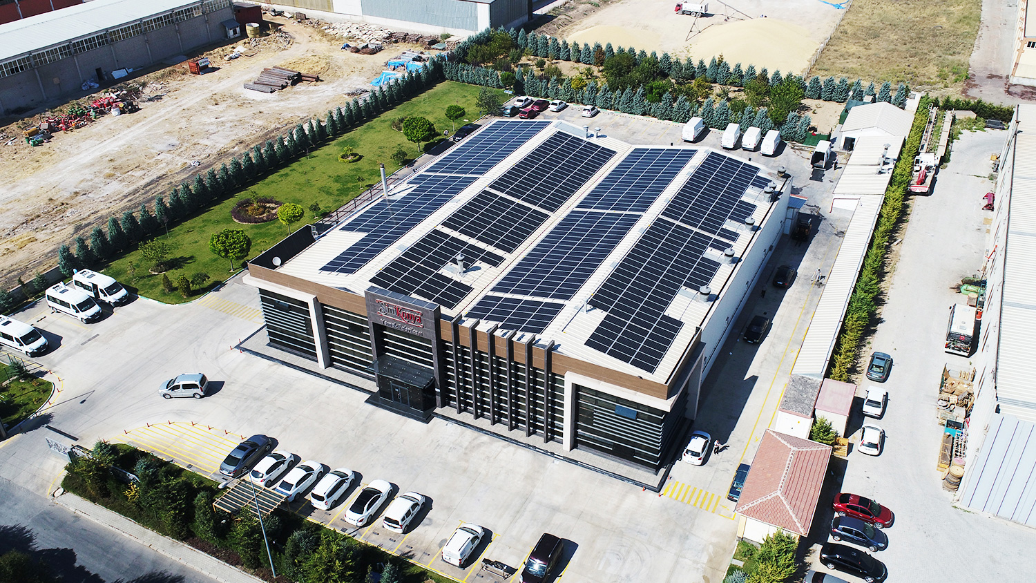 KONYA - SİNİKONYA GIDA A.Ş. - 235 kWp - Çatı Üzeri Güneş Santrali