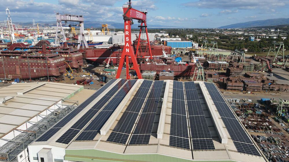 Yalova - Tersan Shipyard 3,840 kWp Rooftop Solar Power Plant