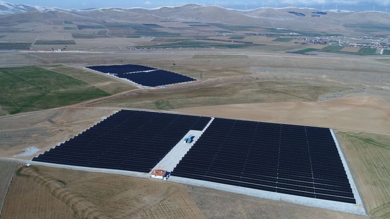 Konya - Sezersan - Gesaş GES 6,239 kWp + 4,713 kWp Ground-Mounted Solar Power Plant