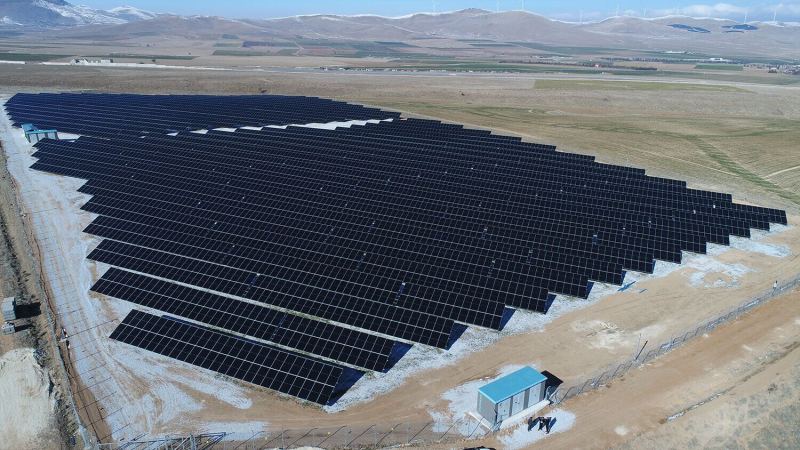 Konya - Sezersan - Gesaş GES 6,239 kWp + 4,713 kWp Ground-Mounted Solar Power Plant