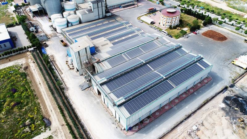  Konya - Gitaş Inc. Aydoğanlar Group - 735 kWp - Rooftop Solar Power Plant