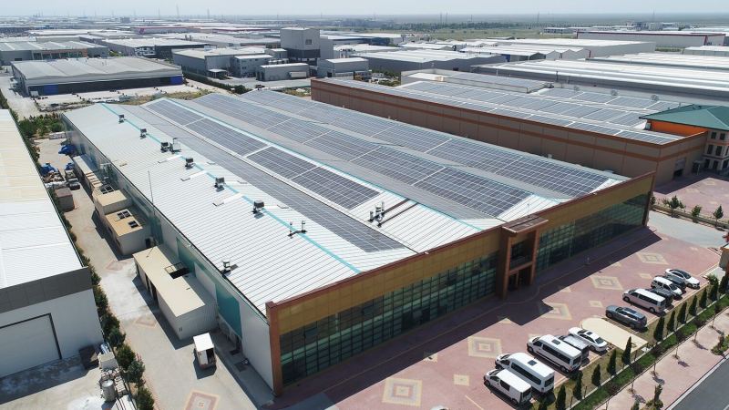 Konya - Turan Plastik 1,450 kWp Rooftop Solar Power Plant