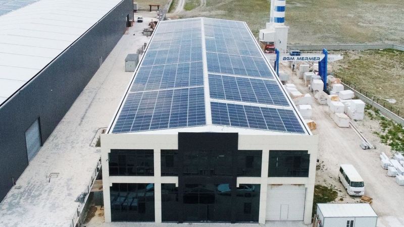 Konya - BGM Marble 324 kWp Rooftop Solar Power Plant