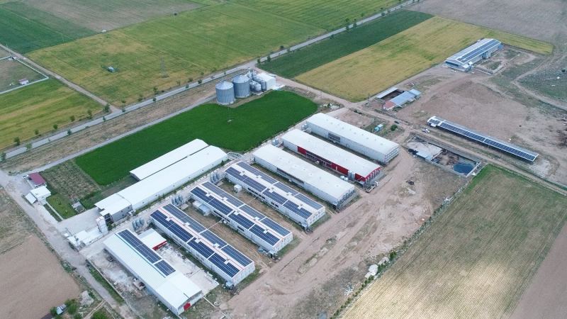 Konya - Çetinkaya Poultry Farming 524 kWp 2022 Additional Investment Rooftop Solar Power Plant