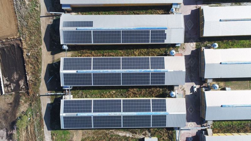Konya - Atak Poultry Farming - 592 kWp Rooftop Solar Power Plant