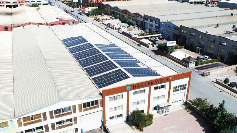Konya - Hasteknik Inc. 132 kWp Rooftop Solar Power Plant