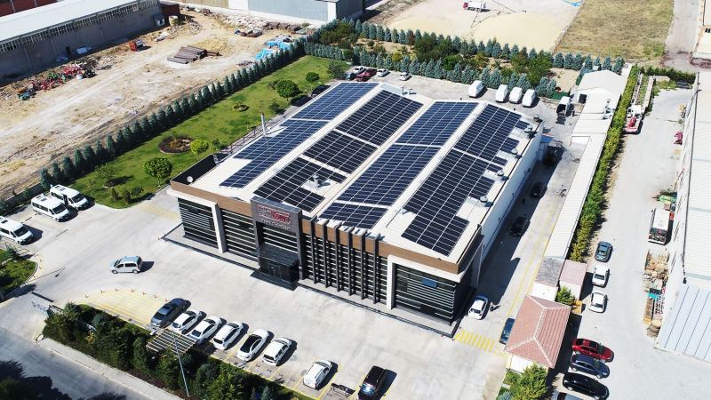 Konya - Sinikonya Food Inc. - 235 kWp - Rooftop Solar Power Plant