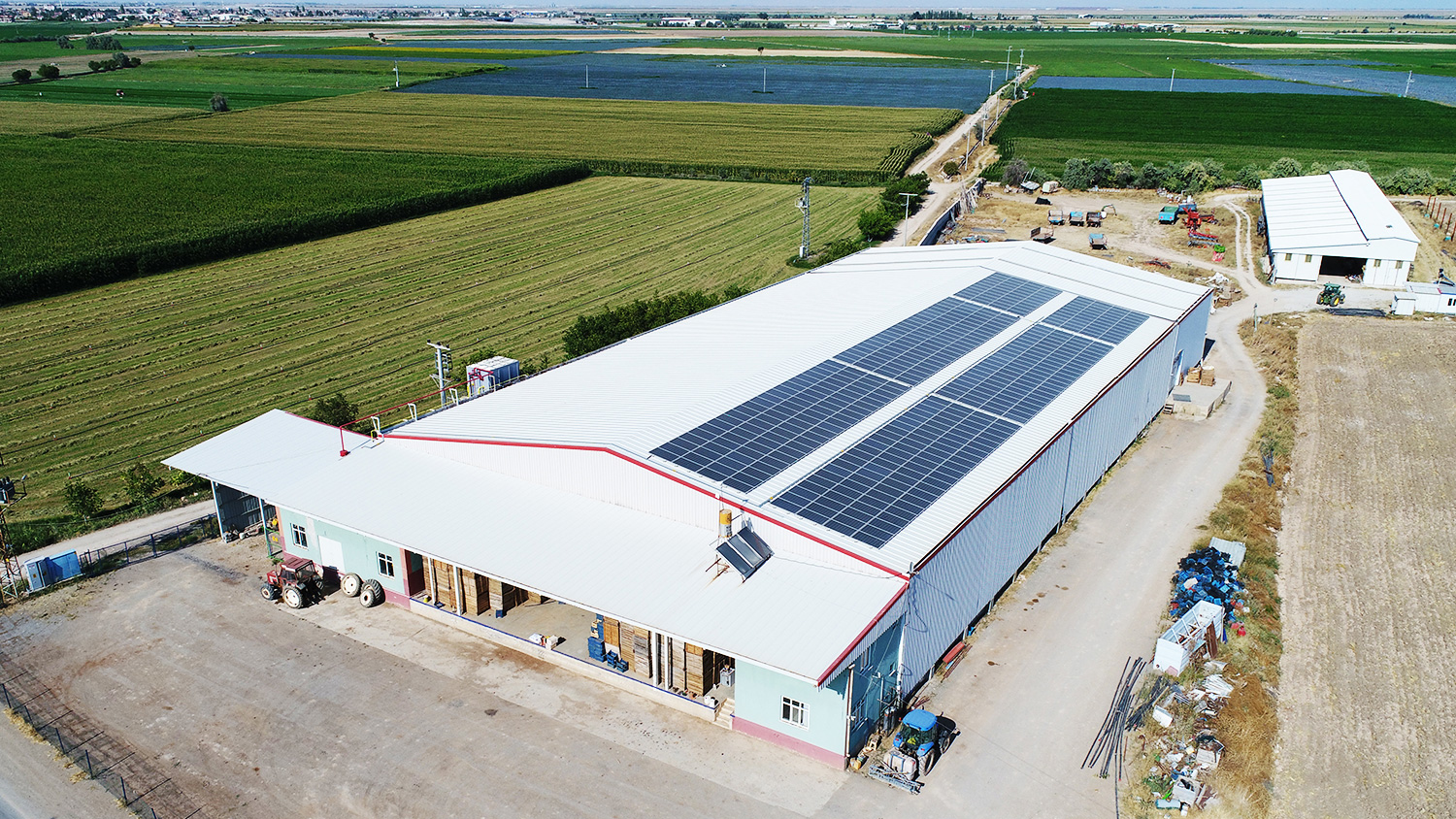 KONYA - YORULMAZ TARIM - 140 kWp - Çatı Üzeri Güneş Santrali