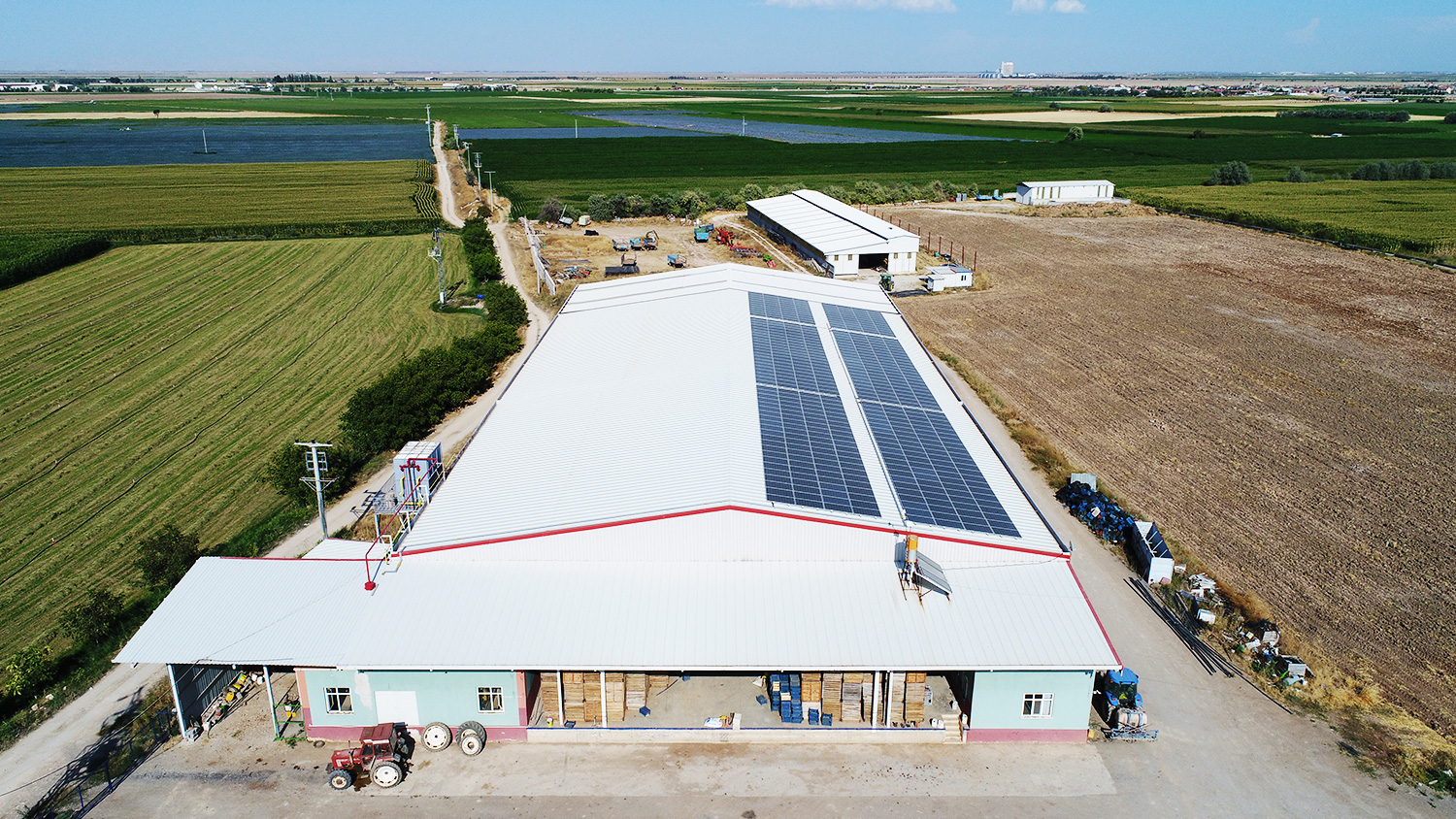 KONYA - YORULMAZ TARIM - 140 kWp - Çatı Üzeri Güneş Santrali
