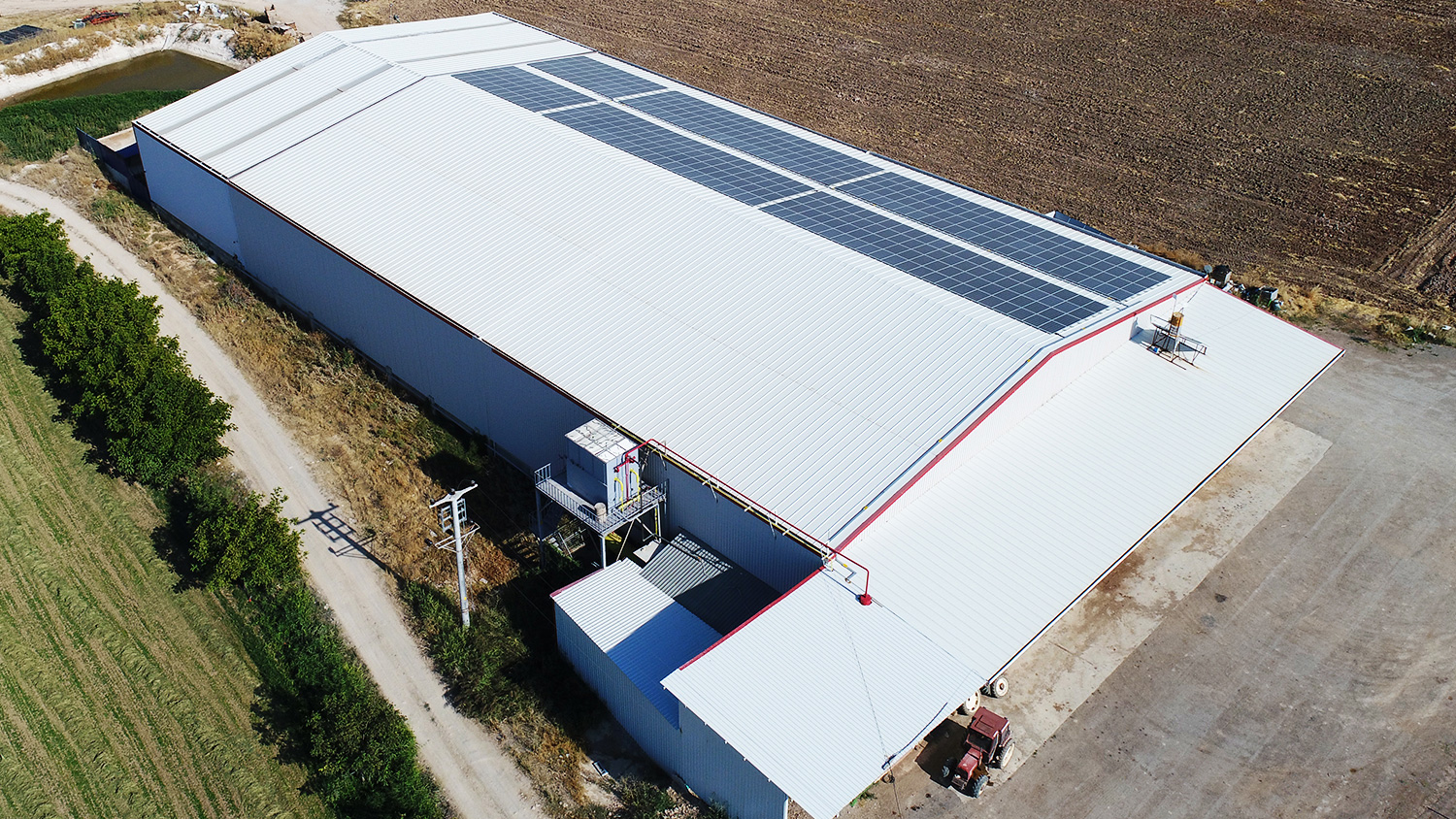 KONYA - YORULMAZ TARIM - 140 kWp - Çatı Üzeri Güneş Santrali